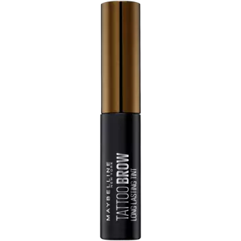 Гель для укладки бровей средне-коричневый Maybelline New York Tattoo, 5 гр
