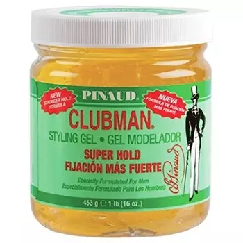 Гель для укладки Clubman Pinaud Superhold для мужчин, 16 унций - упаковка из 3 шт. Pinaud Clubman