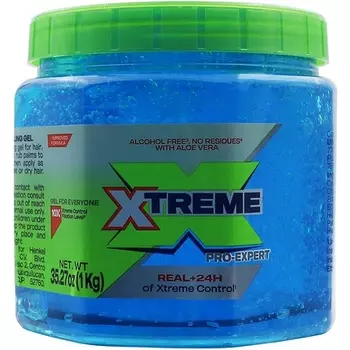 Гель для укладки Wet Line Xtreme Professional Extra Hold, синий, 35,26 унций Wetline