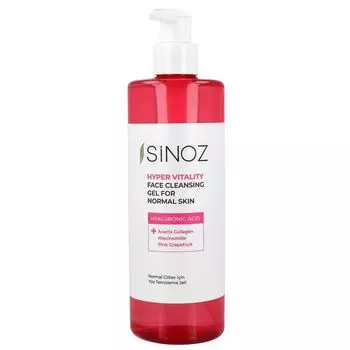 Гель для умывания лица, 400 мл Sinoz Hyper vitality