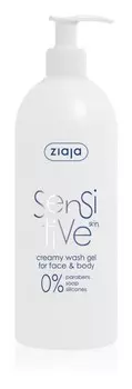 Гель для умывания лица и тела Ziaja Ulga