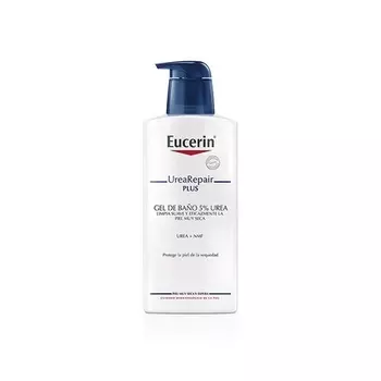 Гель для ванны Urea Repair Plus 5 с мочевиной 400 мл Eucerin