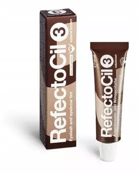 Гель Henna Refectocil для бровей и ресниц, коричневый, 15 мл Project Lashes