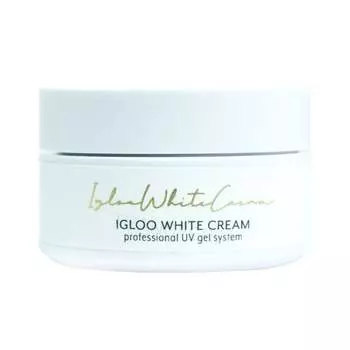 Гель Indigo White Manicure Igloo Белый крем 15мл