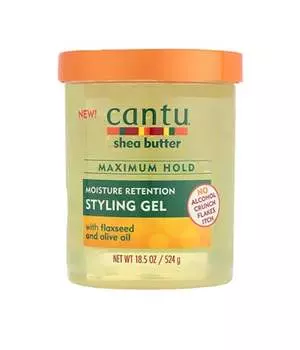 Гель, который поддерживает необходимое увлажнение вьющихся и волнистых волос. Cantu, Moisture Retention Styling