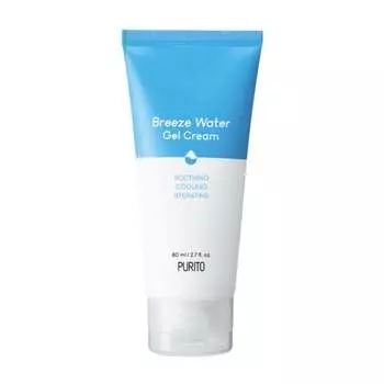 Гель-крем для сухой, раздраженной кожи, Breeze Water Gel Cream, 80мл Purito