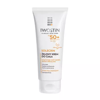 Гель-крем для тела с spf50+, 200 мл Iwostin Solecrin