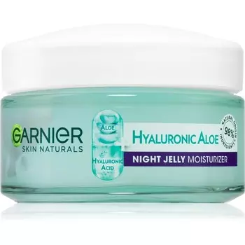 Гель-крем Garnier Hyaluronic Aloe Jelly увлажняющий и разглаживающий кожу на ночь 50 мл Inna Marka