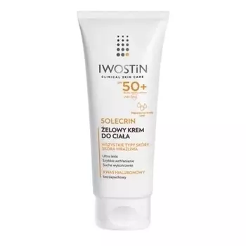 Гель-крем Solecrin для тела SPF 50 - 200 мл Iwostin