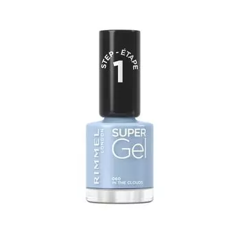 Гель-лак для ногтей 060, 12 мл Rimmel Super gel, цвет 060 in the clouds