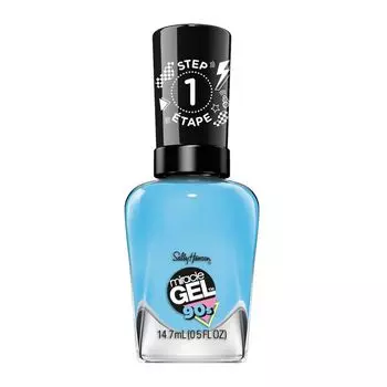 Гель-лак для ногтей 886 did i blue that?, 14,7 мл Sally Hansen Miracle gel 90's, цвет 886 did i blue that?