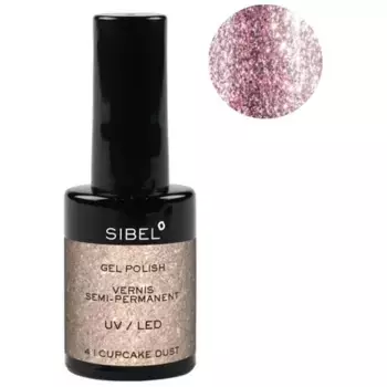 Гель-лак для ногтей, цвет 4, «Кексовая пыль» - 14 миллилитров Sibel
