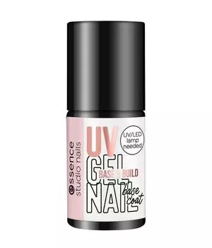 Гель-лак для ногтей essence studio nails UV GEL NAIL BASE & BUILD base coat, Nr. 01 - make-up ros, 5 ml