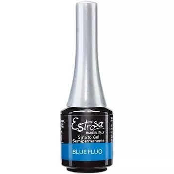 Гель-лак для ногтей ESTROSA Полупрозрачный синий 7 мл 7821 Blue Fluo