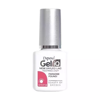 Гель-Лак для ногтей Gel iq uv/led Depend, цвет paradise found!, 5 мл