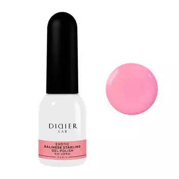 Гель-Лак для ногтей gel polish exotic Didier Lab, цвет balinese starling, 10 мл
