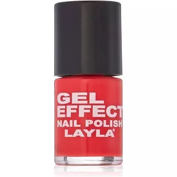 Гель-лак для ногтей Коралловый красный 10 мл, Layla Cosmetics Milano