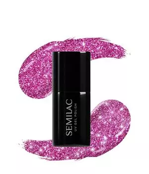 Гель-лак для ногтей Semilac UV Colours UV Gel Polish, 462 Pink Bubbles, 7 ml