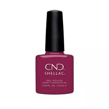Гель-лак для ногтей Shellac с высоким блеском и устойчивый к сколам цвет 0,25 жидких унций How Merlot, Cnd