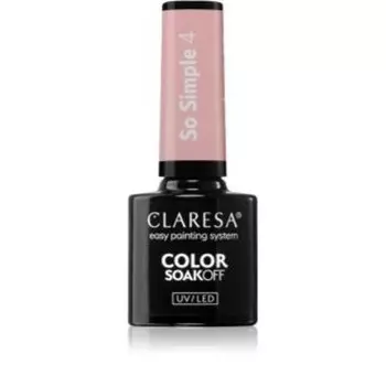 Гель-лак для ногтей Soak Off Uvled Color So Simple - 5 грамм Claresa