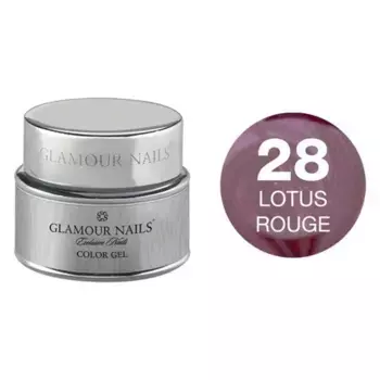 Гель-лак Glamour Color Gel 28 - 5 миллилитров Vip