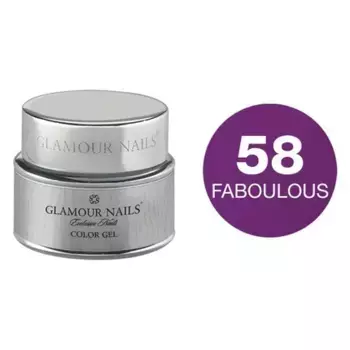Гель-лак Glamour Color Gel 58 - 5 миллилитров Vip