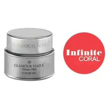 Гель-лак Glamour Color Gel Coral Infinite 5 миллилитров Vip