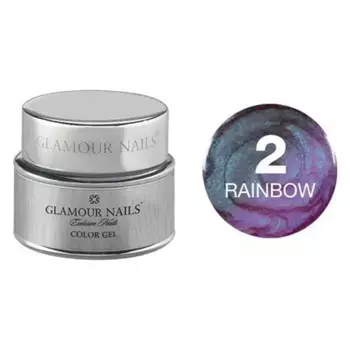 Гель-лак Glamour Color Rainbow 2–5 миллилитров Vip