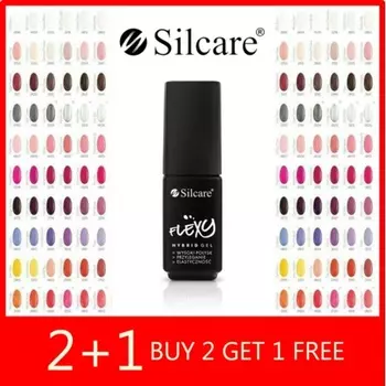 Гель-лак Silcare Flexy Hybrid UV 001-256