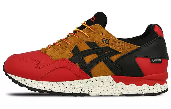 Gel-Lyte 5 Кроссовки для мужчин с низким верхом, коричневые/красные Asics
