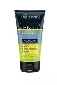 Гель-пилинг очищающий, 150 мл Bielenda, Only for Men Super Mat