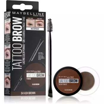 Гель-помада для бровей Maybelline Tattoo Brow оттенок 04 Ash Brown Inna Marka