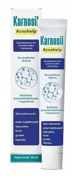 Гель с ионами серебра от прыщей, 50 мл Karnosil, Acnohelp, Deep Pharma
