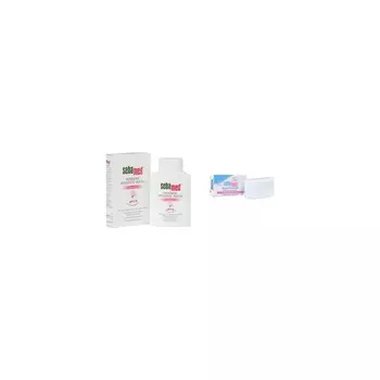 Гель Sebamed Intim Liquid для интимной гигиены, 200 мл + Детское мыло Sebamed