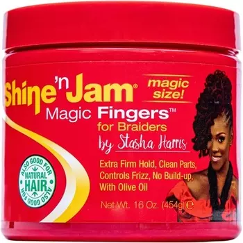 Гель Shine-n-Jam Magic Fingers для косичек 454 г Ampro