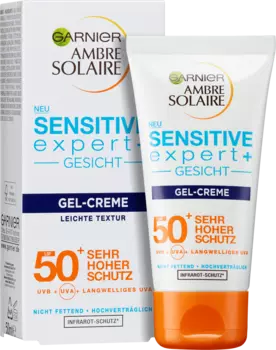 Гель солнцезащитный для лица Sensitive Expert+ SPF 50+ 500мл Garnier