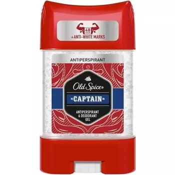 Гель-стик-антиперспирант и дезодорант Captain Clear, 70 мл, Old Spice