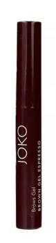 Гель-тушь для бровей Brown Gel Espresso 6мл Joko