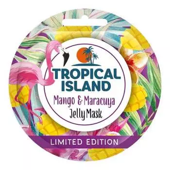 Гелевая маска для лица с манго и маракуйей, 10 г Marion, Tropical Island Jelly Mask
