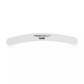 Гелевая пилочка для ногтей банан-зебра 80/80 - Cosmetics Zone Cosmetics Zone