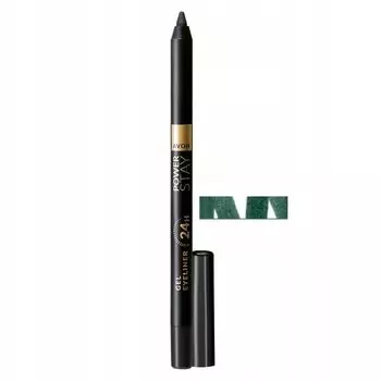 гелевая подводка для глаз AVON 24 часа в сутки, стойкая, зеленая