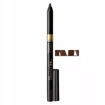 гелевая подводка для глаз AVON, стойкая 24 часа, шоколадно-коричневый цвет