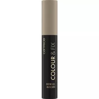 Гелевая тушь для бровей Color & Fix 020 Средне-коричневый Catrice, 5 ml
