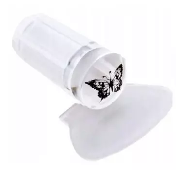 Гелевой штамп для ногтей для декорирования скретч-картой Deni Carte