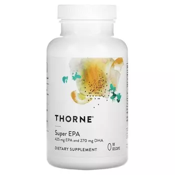 Гелевые капсулы Super EPA 90 Thorne для нервов