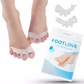 Гелевые молоткообразные сепараторы для пальцев ног (2 шт.) N26 Neuron