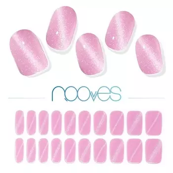 Гелевые ногти Aphrodite Premium Glam Cat Eye, 20 шт. Nooves