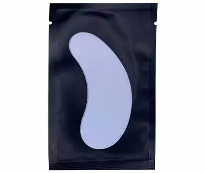 Гелевые патчи для ресниц черные, золотые, 10 упаковок Project Lashes