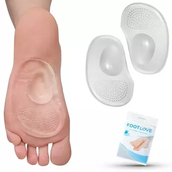 Гелевые полустельки от плоскостопия и шишек, 2 шт Neuron