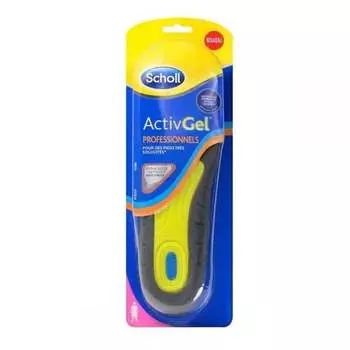Гелевые вставки для обуви ActivGel Professionneles для женщин, размеры 37-41, 2 шт. Scholl